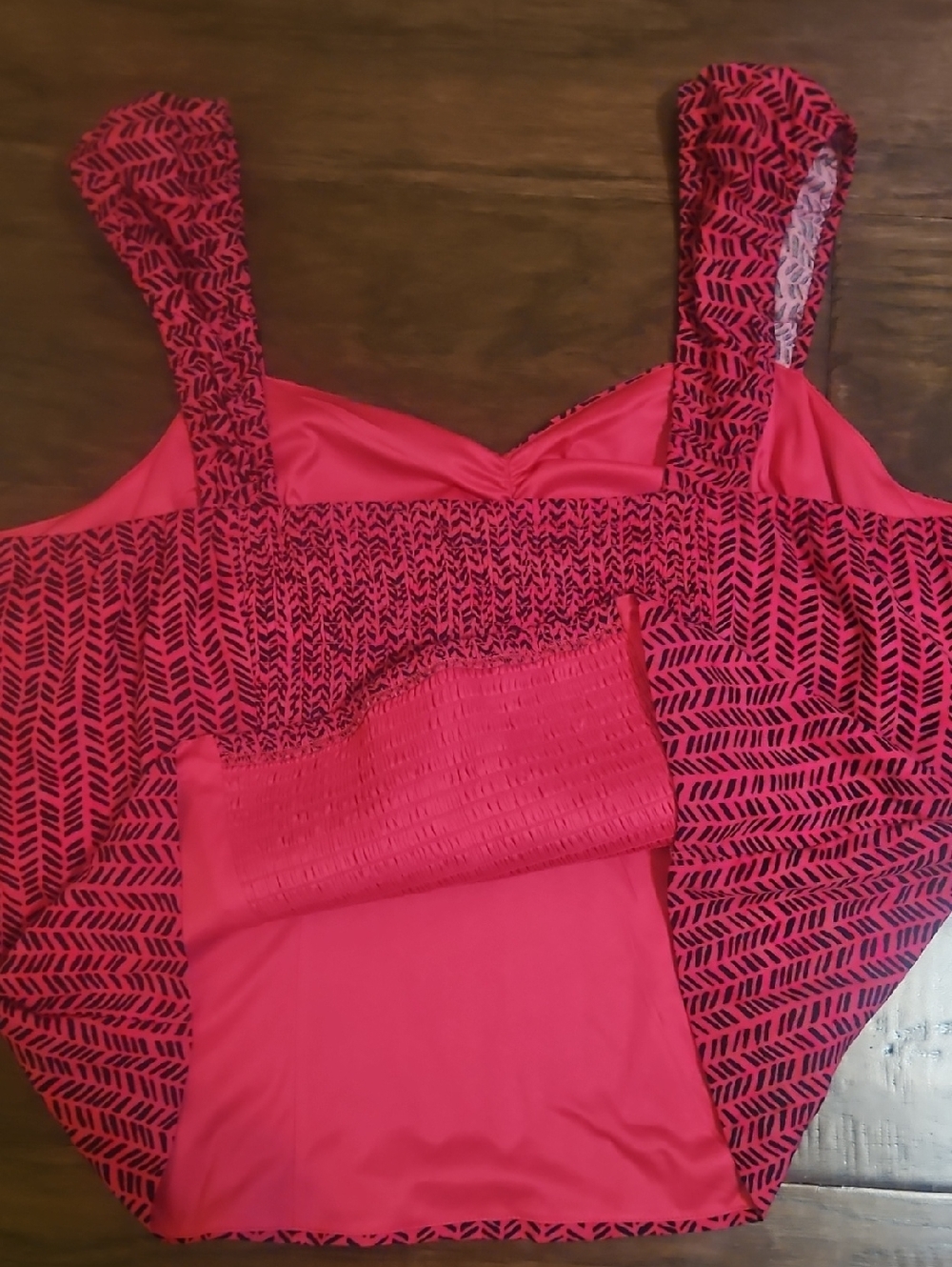 Pink Patterned Tank Top / Torrid - Picture 6 of 7